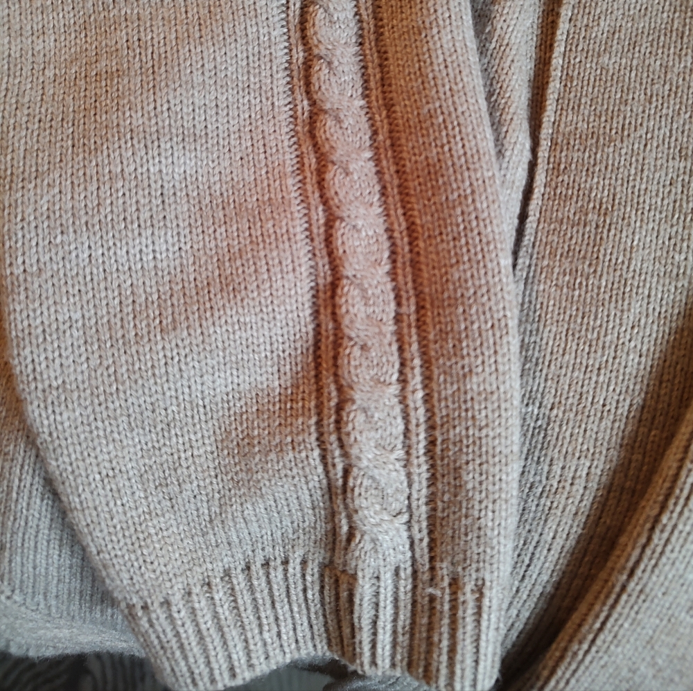 EUC Beautiful Tan Cardigan - Picture 5 of 8